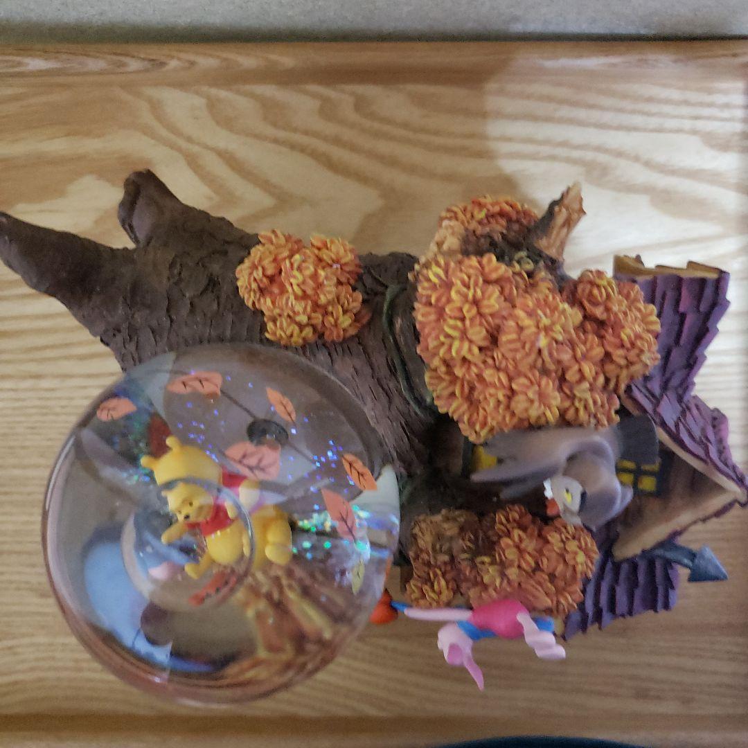 くまのプーさん&フレンズ　スノードーム　フィギュア　オルゴール　[レア]