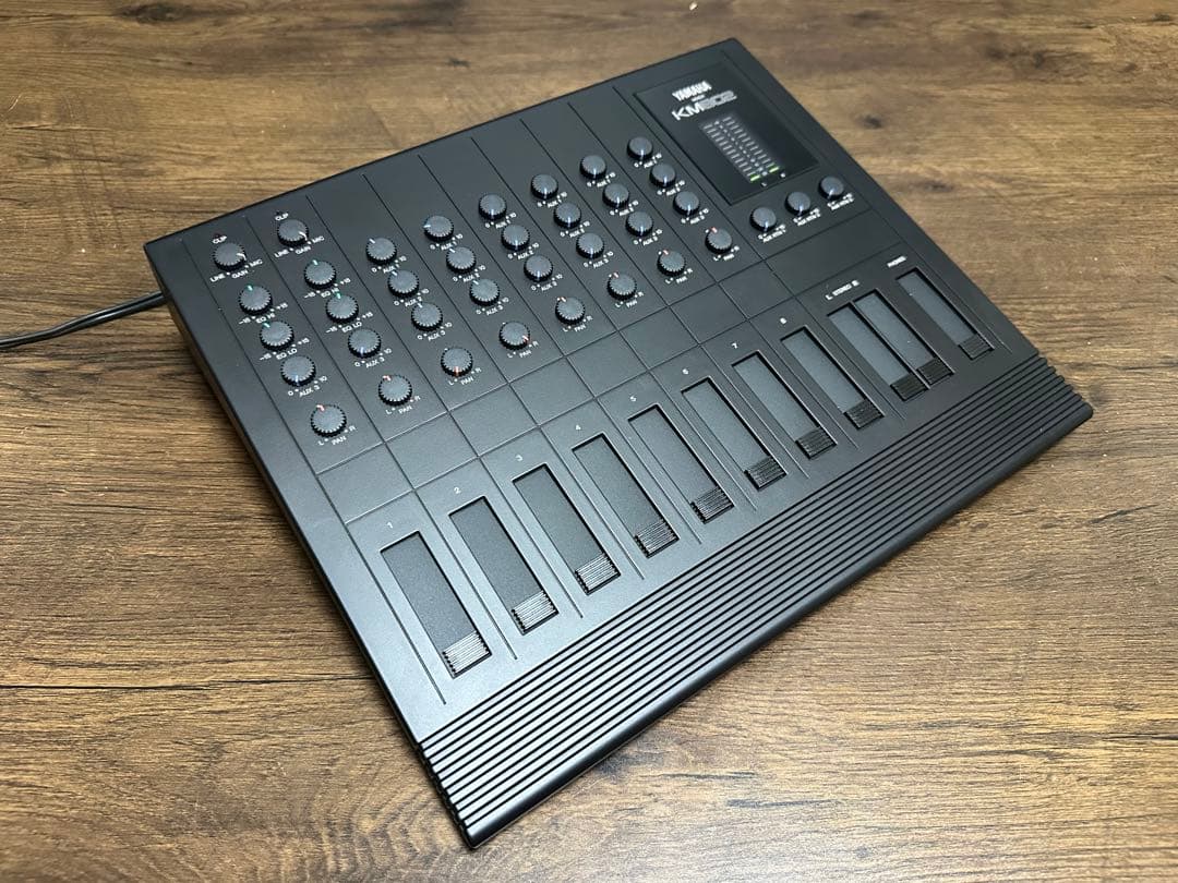 未使用に近い美品 YAMAHA KM802 アナログミキサー 取り扱い説明書付き