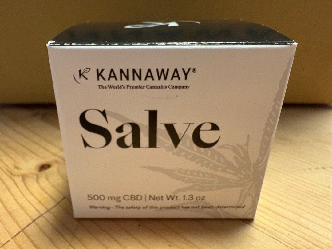 サルヴェKANNAWAY Salve 500mg CBDクリーム1個 - メルカリ
