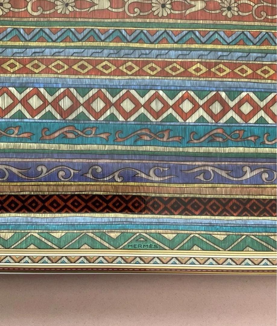 未使用品 エルメス シュヴァルドリアンスクエアプレート