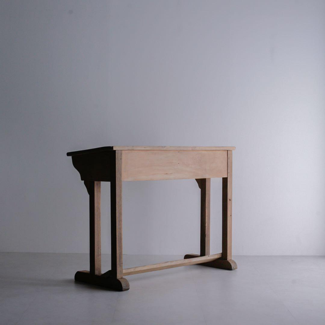 オーク材 フランス アンティークデスク 無垢材 プロカント 古家具