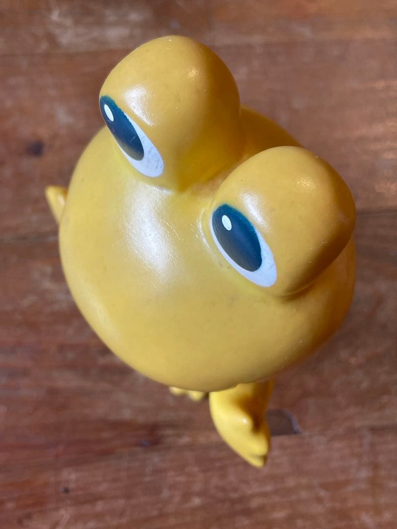 本日のみ値下げ❣️コーワ ケロちゃん　イエロー カエル 花火 ソフビ人形 企業モノ