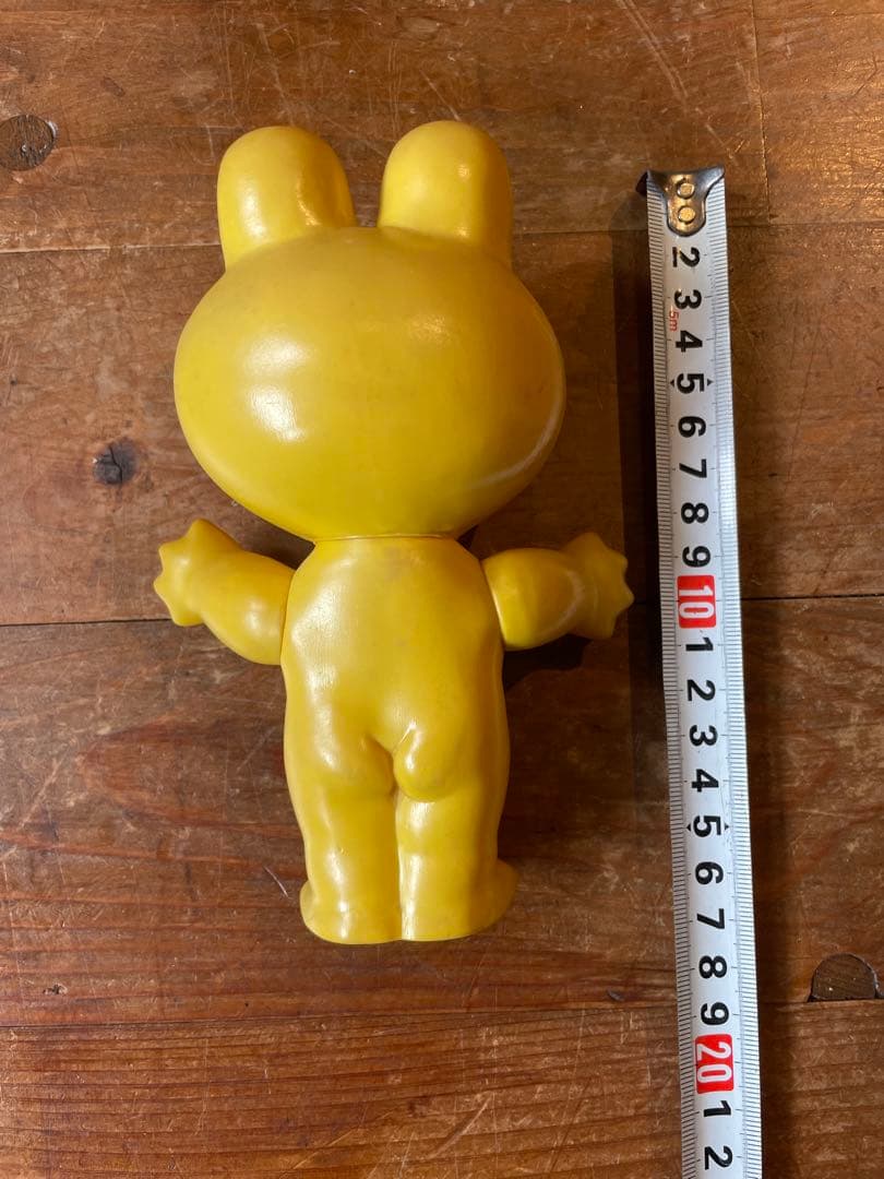 本日のみ値下げ❣️コーワ ケロちゃん　イエロー カエル 花火 ソフビ人形 企業モノ