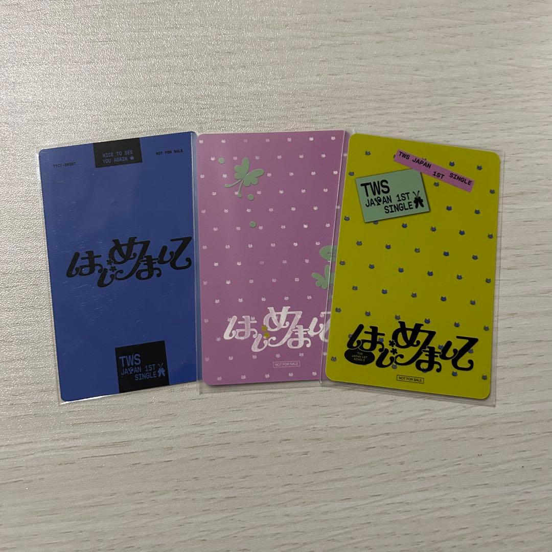 TWS はじめまして シニュ トレカ - メルカリ