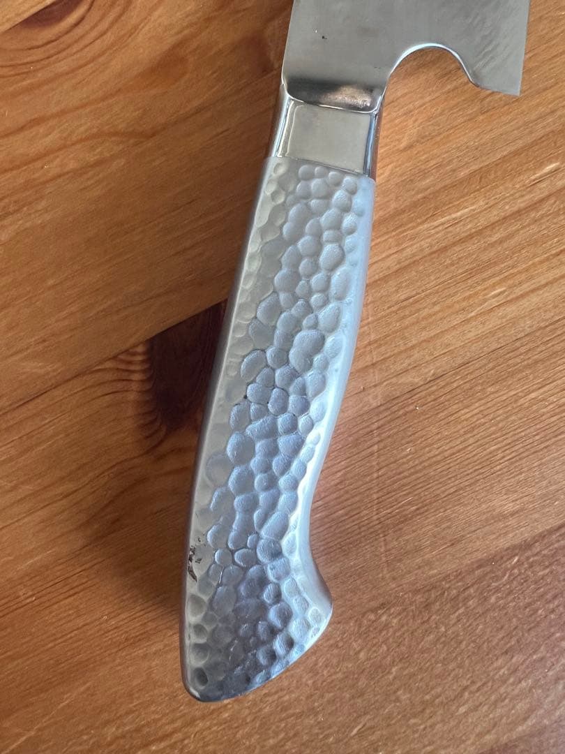 【研ぎ済み】刀舟SS超鋼　三徳万能包丁18cm 鎚目　料理調理器具　刃物