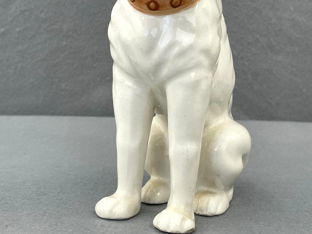 ビクター犬　ニッパーくん　陶器 ２体 25.5cm 16cm　メタル 1体