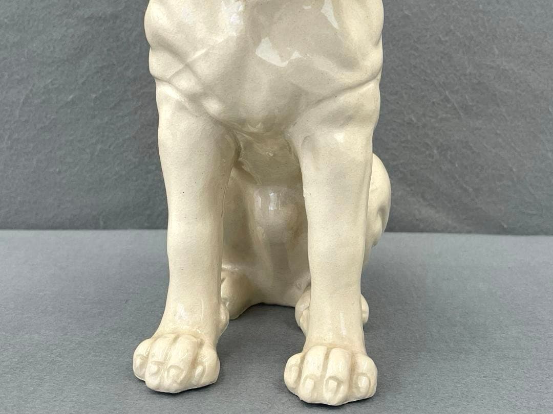 ビクター犬　ニッパーくん　陶器 ２体 25.5cm 16cm　メタル 1体