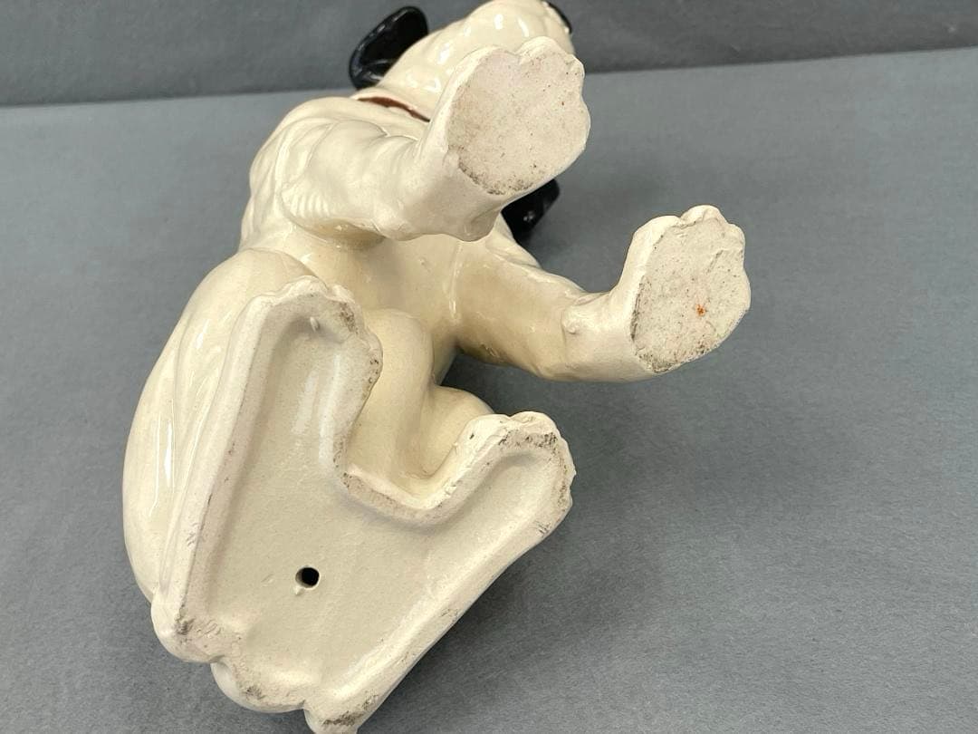 ビクター犬　ニッパーくん　陶器 ２体 25.5cm 16cm　メタル 1体