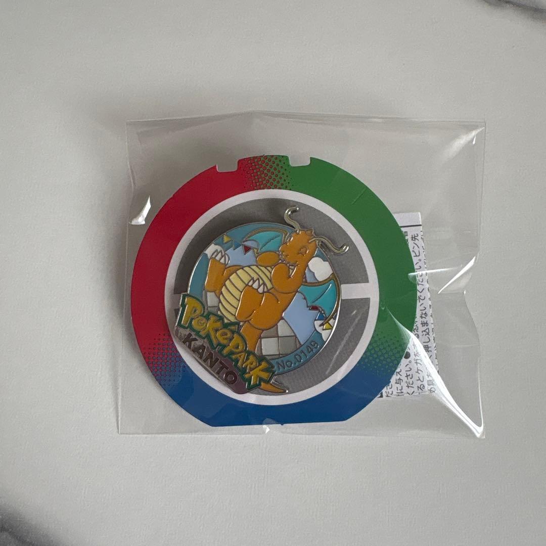 ポケモン ポケパークカントー ピンズ ピンバッジ カイリュー 151