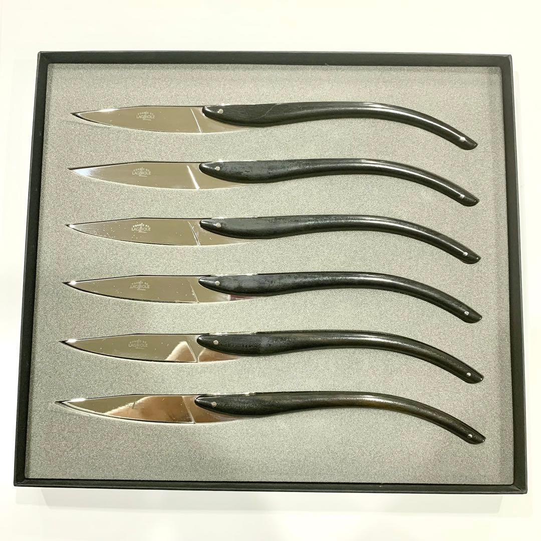 ラギオール　ナイフ　ミシュラン　三つ星　ピック　モデル　６本　LAGUIOLE