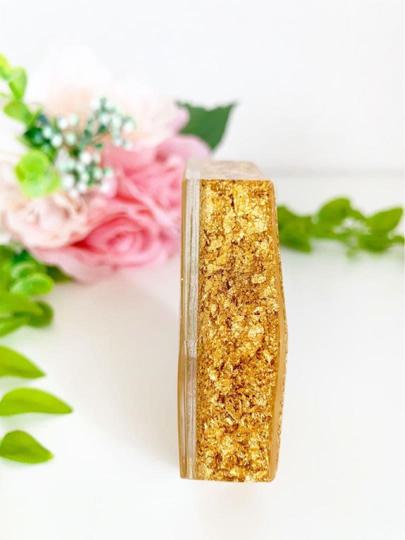 【オルゴナイト】八角プレート型オルゴナイト（8cm）