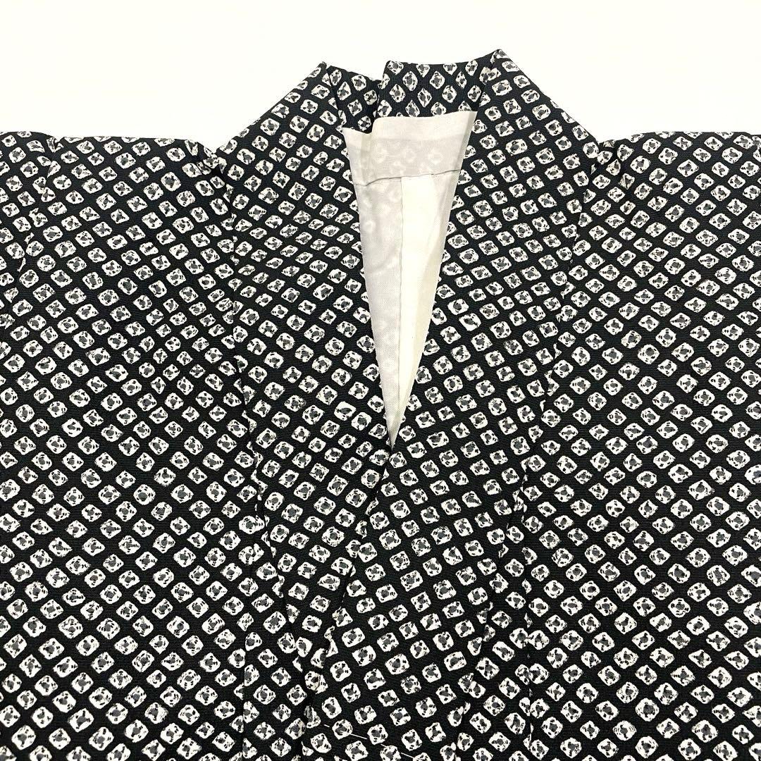 七五三 羽織セット 男の子 羽織 着物 長襦袢 半衿付き 5歳 No.146