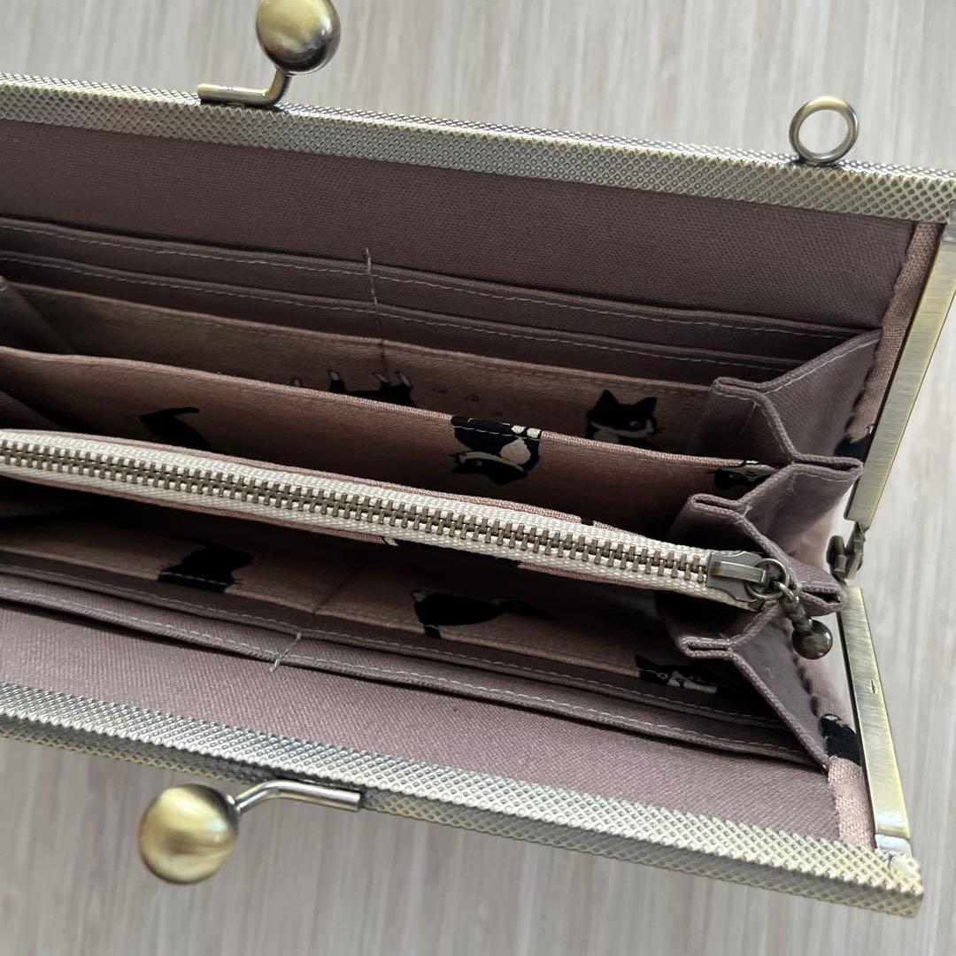 まめぴよ様専用☆長財布2点×一体型財布1点☆ハチワレ猫ちゃん