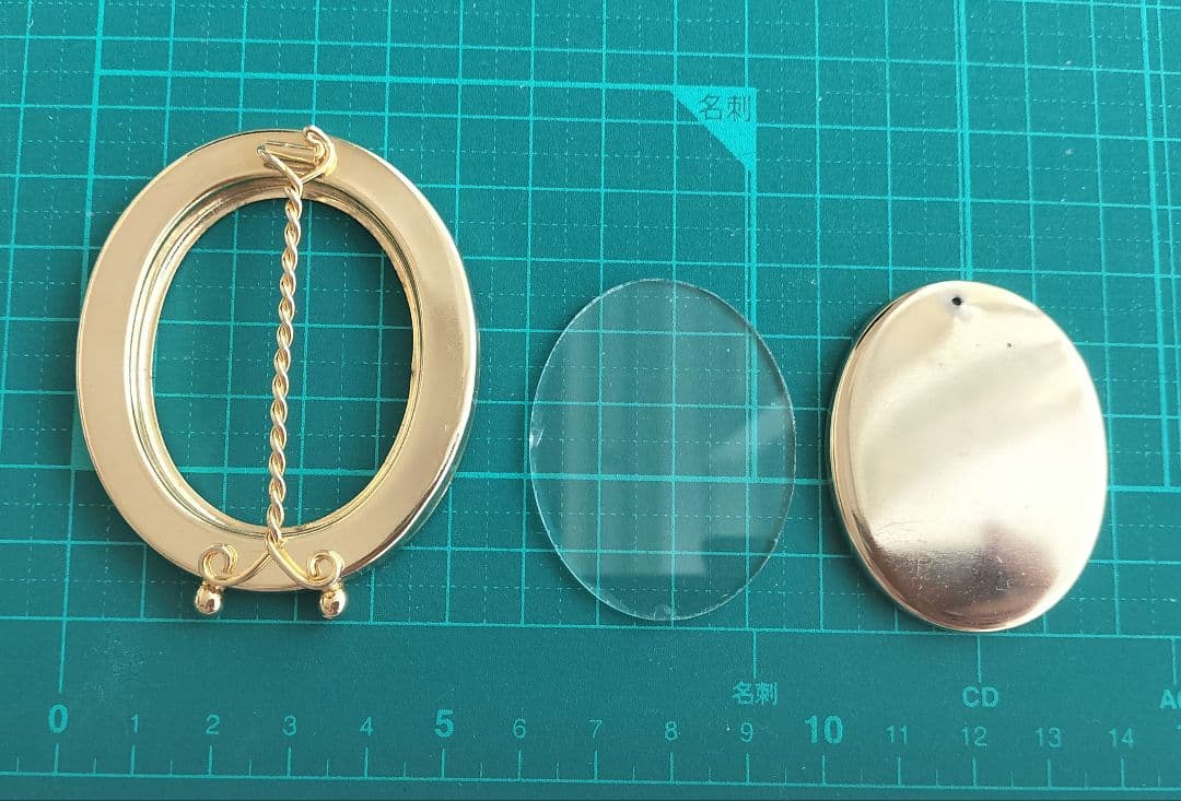 ITALY製 マイクロモザイク フォトフレーム 写真たて オーバルと他3点