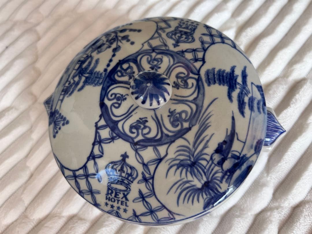 【レア】ベトナム REX HOTEL レックスホテル　蓋付　食器　入れ物