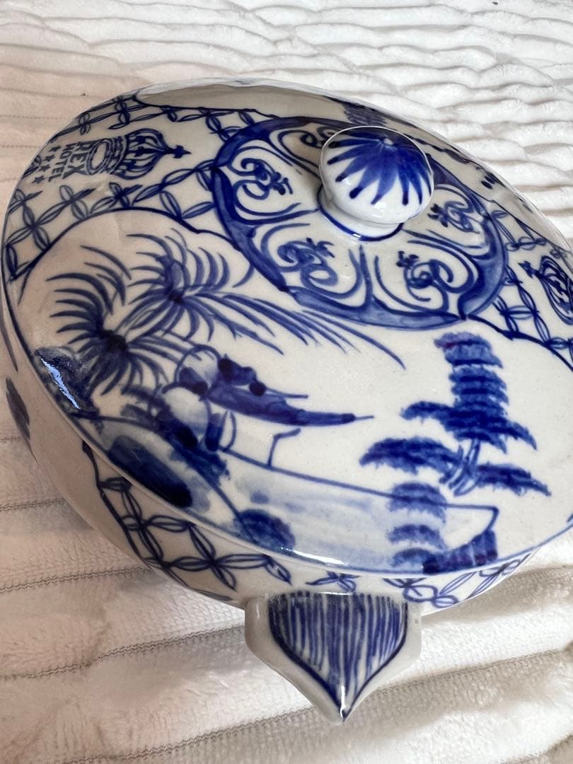 【レア】ベトナム REX HOTEL レックスホテル　蓋付　食器　入れ物