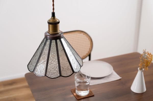 ステンドグラス ライト レトロ 照明 スチール製 LHT-311 N01