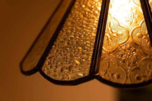 ステンドグラス ライト レトロ 照明 スチール製 LHT-311 N01