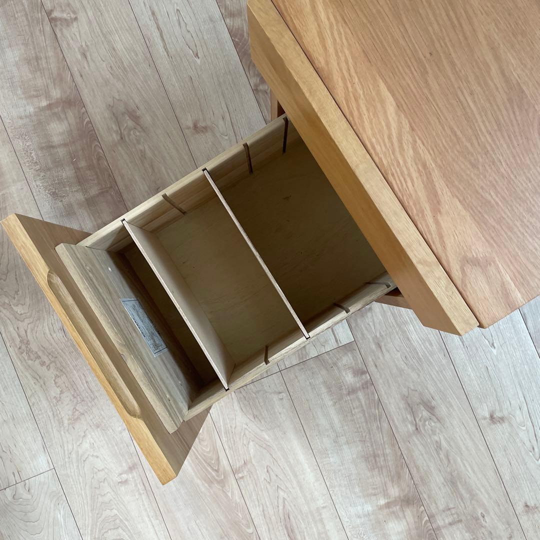 無印良品 木製デスクキャビネット　タモ材