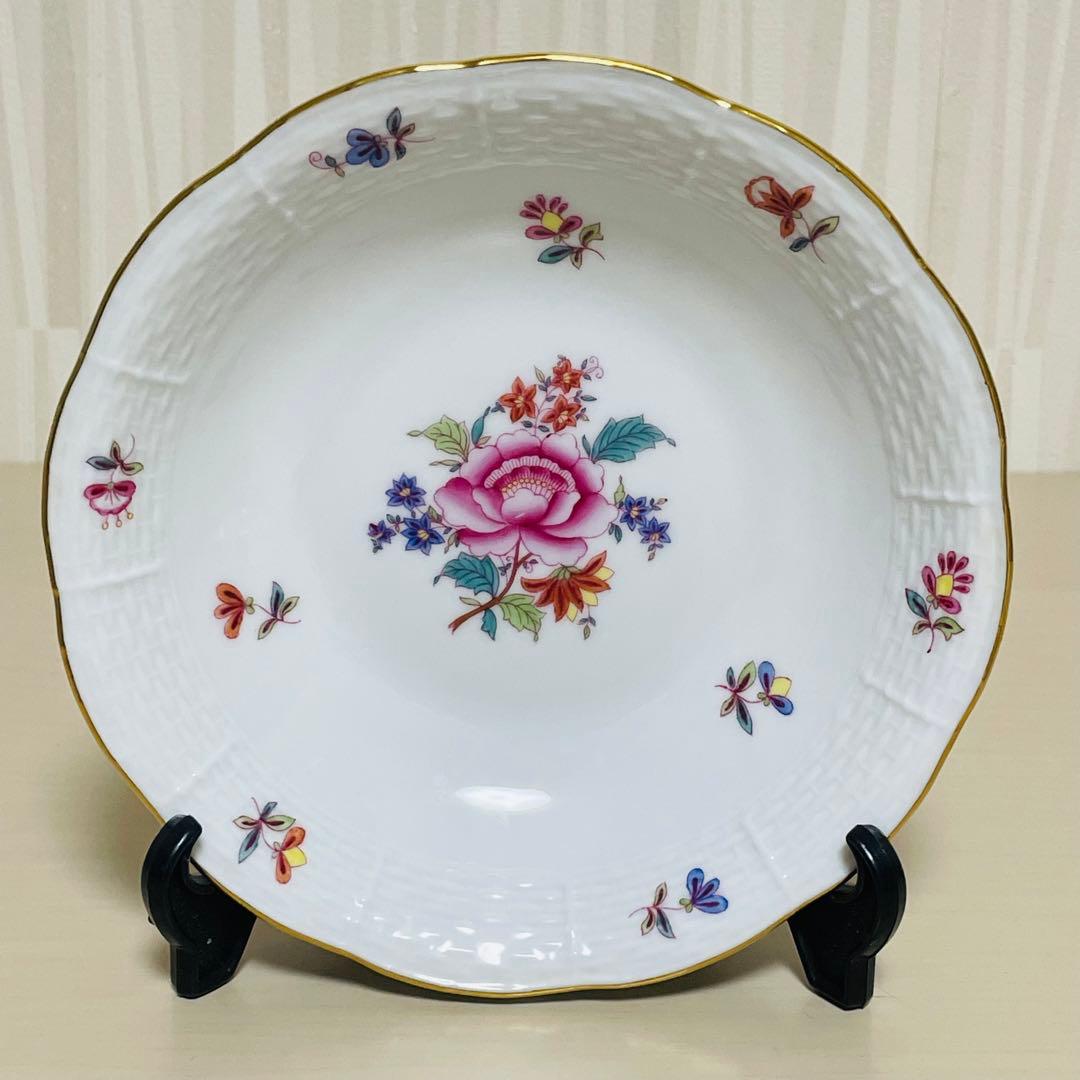 Herend ヘレンド 南京ブーケ フルーツボウル 深皿 4個セット