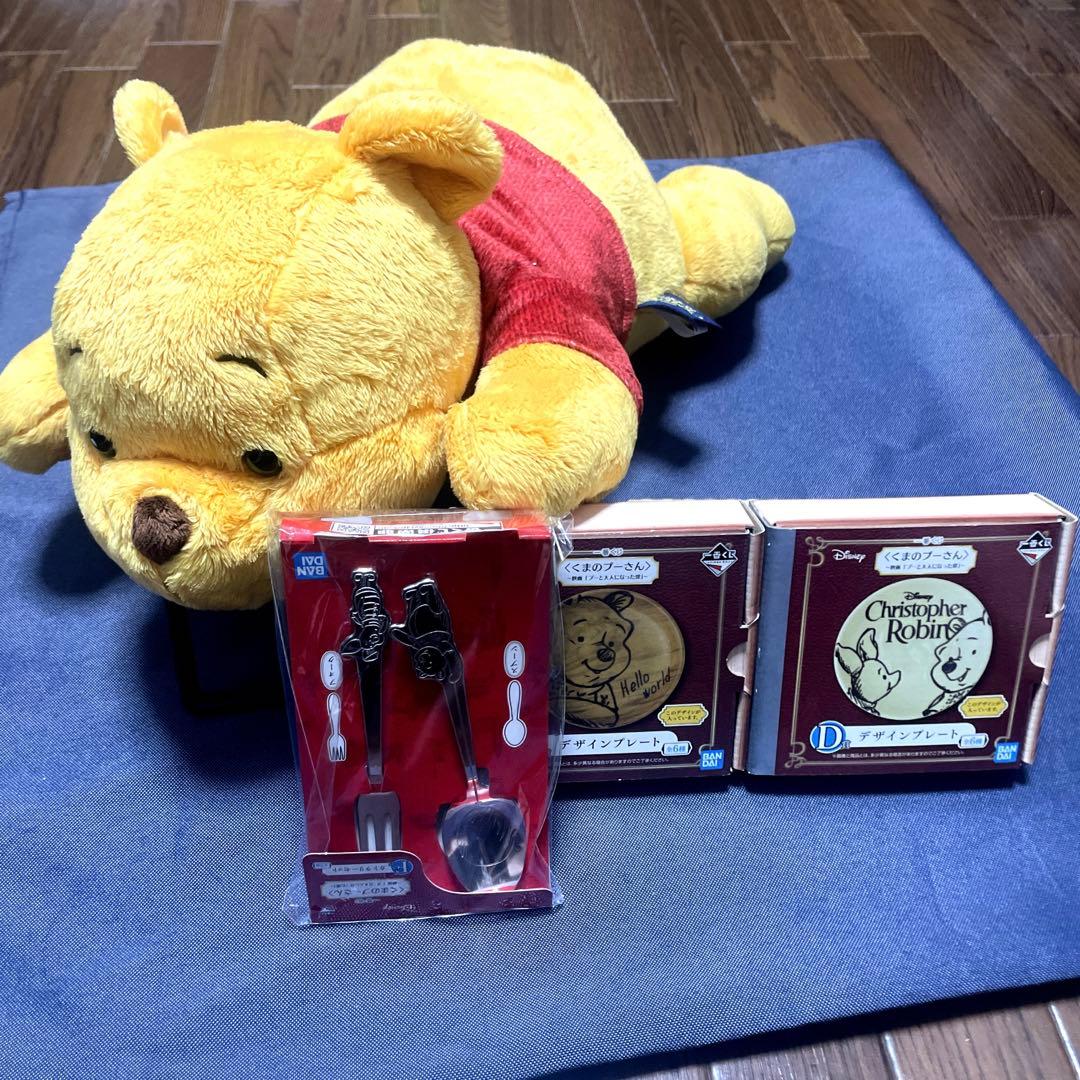 一番くじ くまのプーさん ラストワン賞、D賞、F賞 セット - メルカリ
