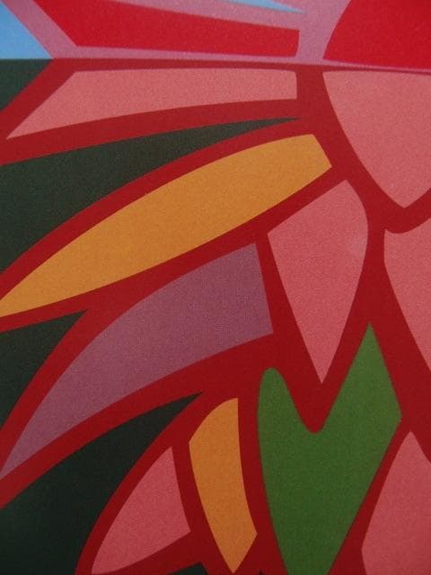 西村達也【大賀蓮】希少画集画、状態良好、新品高級額装付