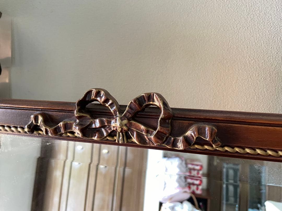 最終価格可愛いリボン姿見