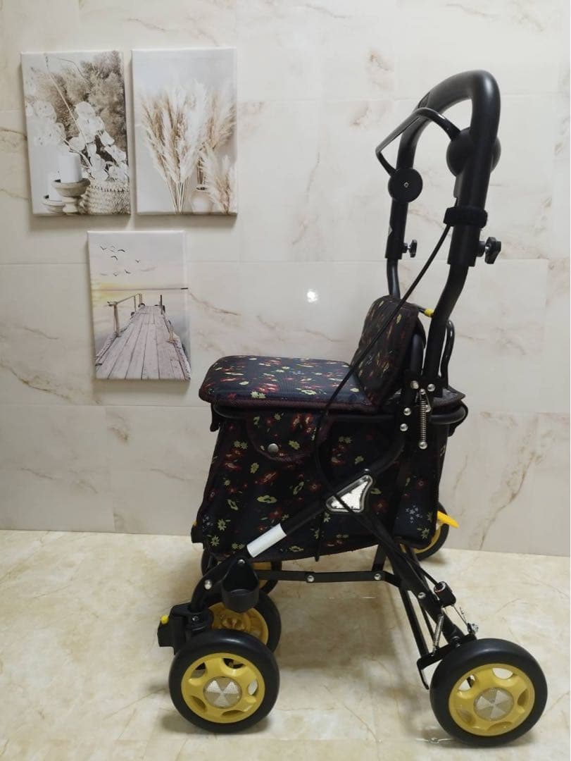 シルバーカー 【幸和製作所】 ルーティ　花柄