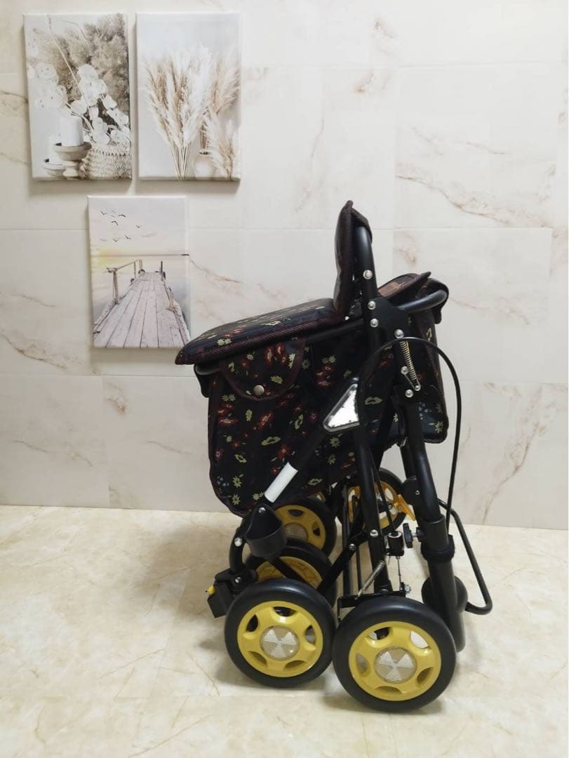 シルバーカー 【幸和製作所】 ルーティ　花柄