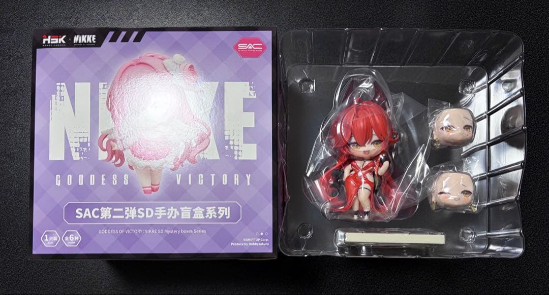 勝利の女神NIKKE SAC Vol.2 デフォルメフィギュア レッドフード - メルカリ