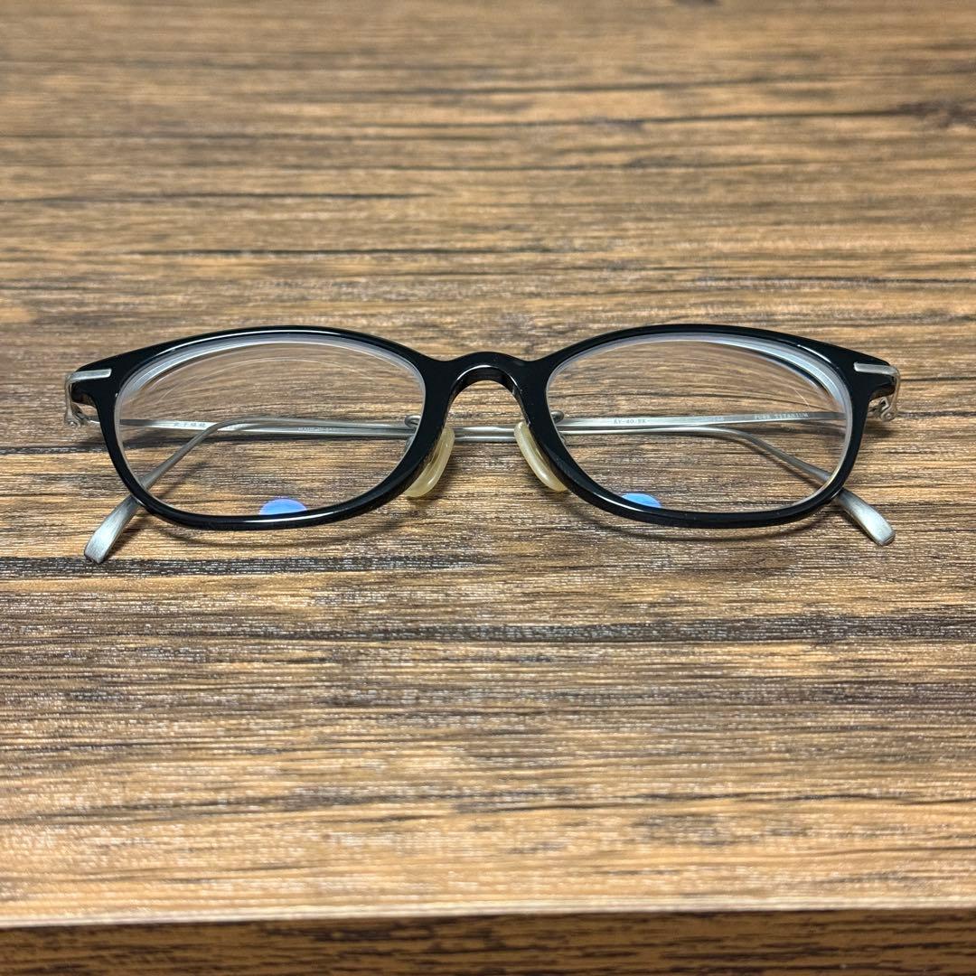 金子眼鏡 kv-40 BK vintage ブラック チタン