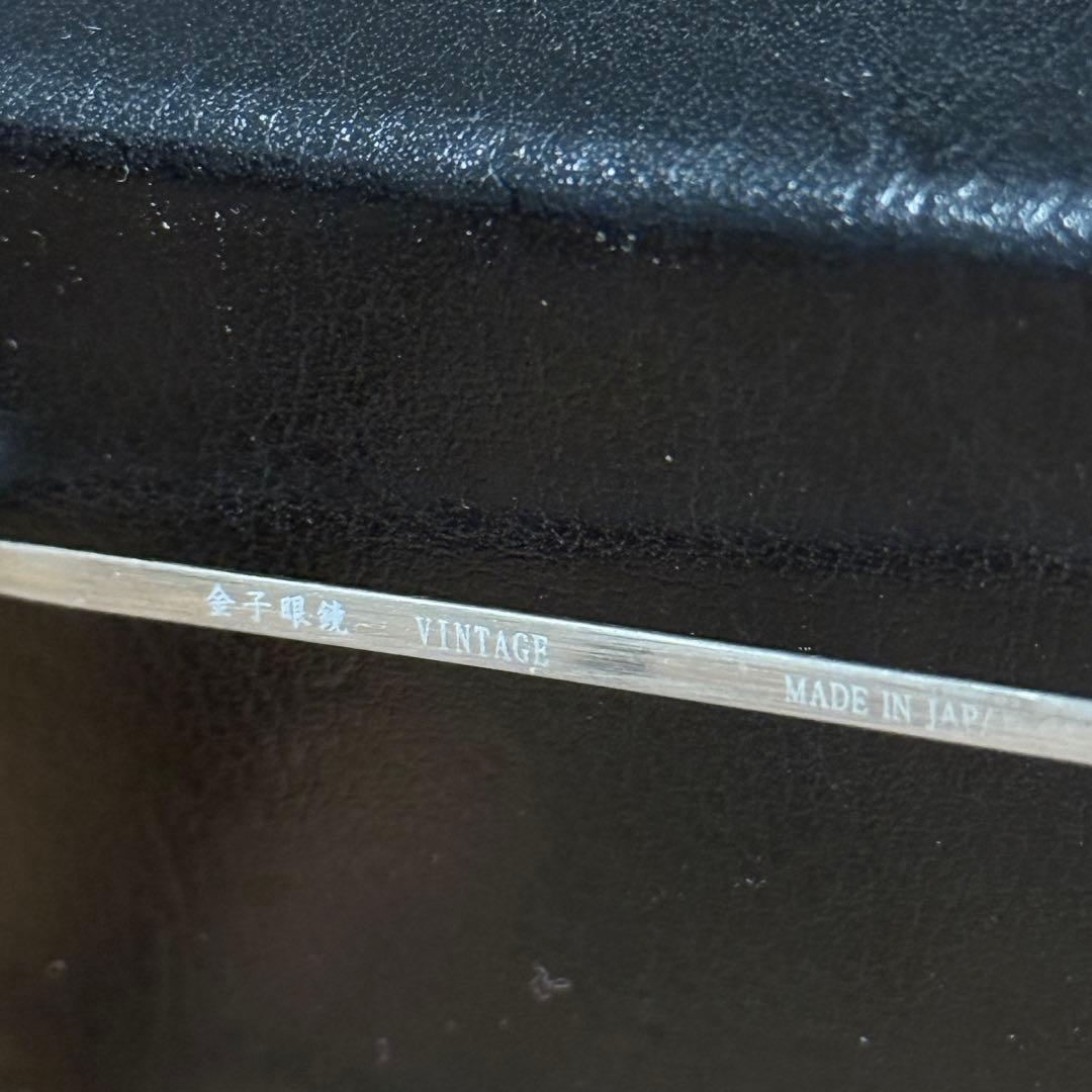 金子眼鏡 kv-40 BK vintage ブラック チタン