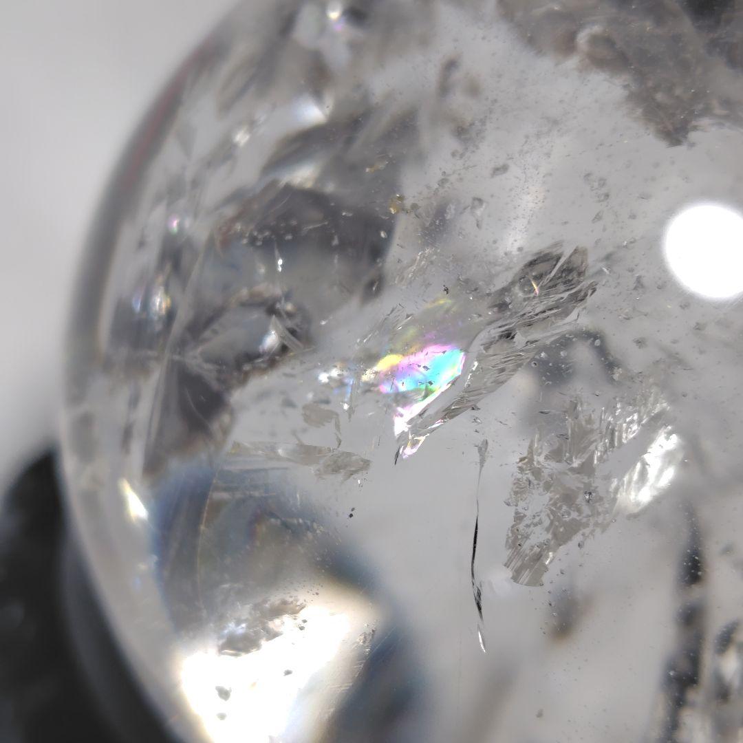 水晶玉 直径8.5cm クリアクォーツ 天然石 置物 浄化