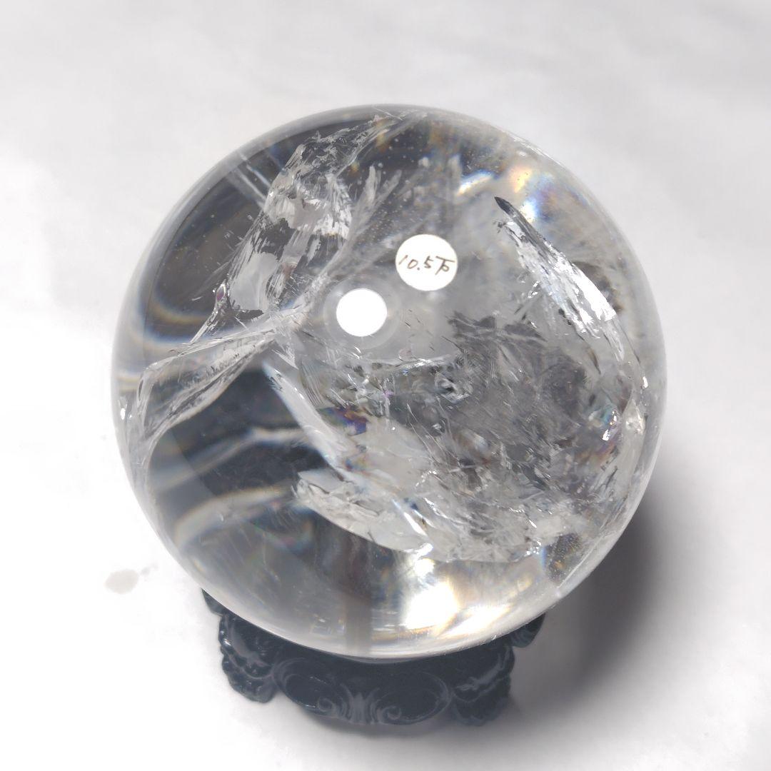 水晶玉 直径8.5cm クリアクォーツ 天然石 置物 浄化
