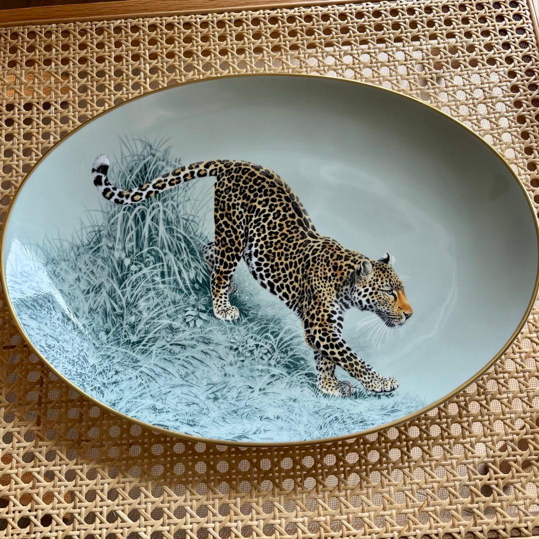 (専用)エルメス　赤道直下のスケッチ　オーバルプレート