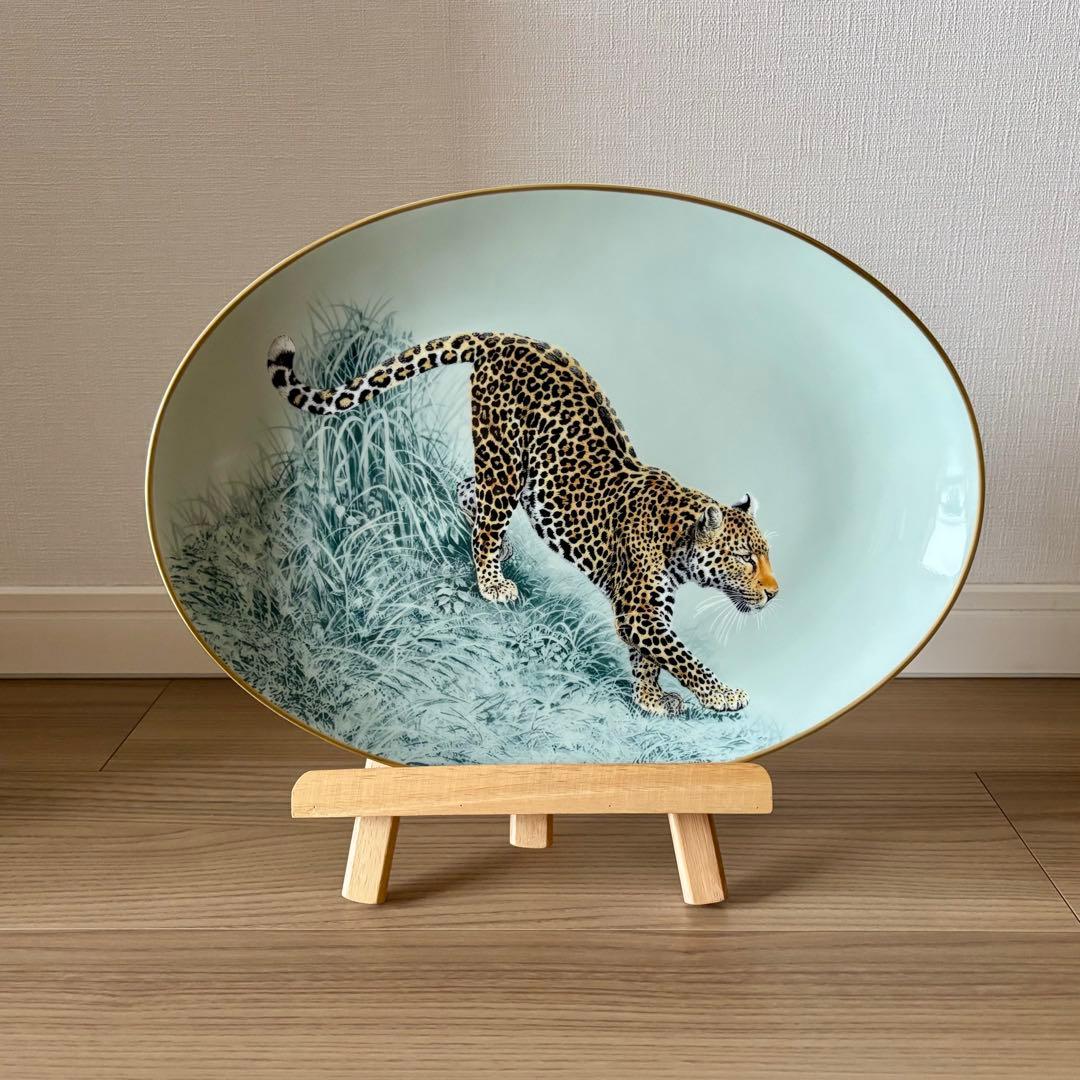 (専用)エルメス　赤道直下のスケッチ　オーバルプレート