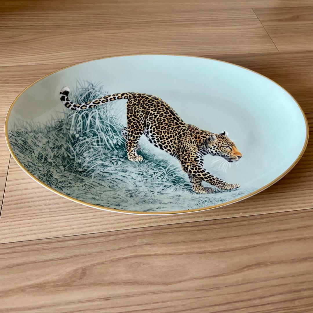 (専用)エルメス　赤道直下のスケッチ　オーバルプレート