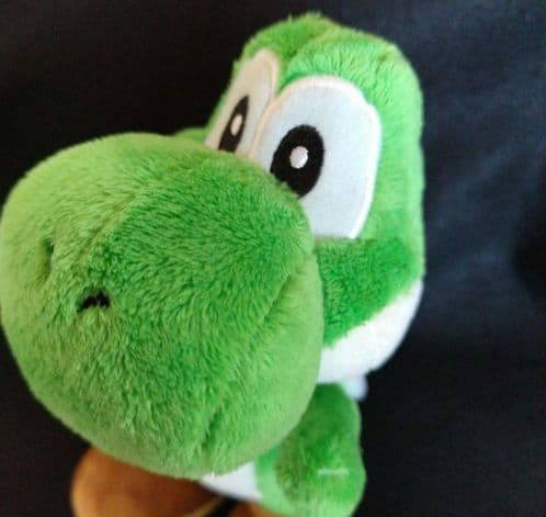 希少 当時物 マリオパーティ5 ヨッシー ぬいぐるみの三英 2003年