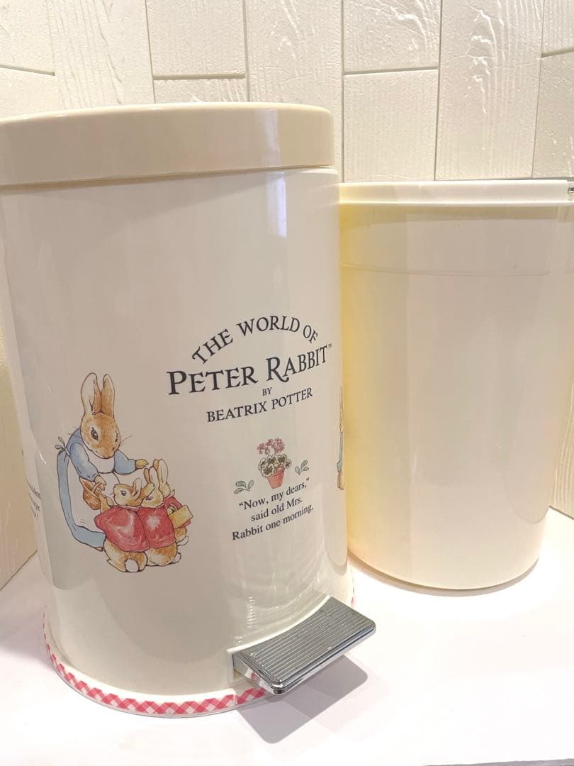 ピーターラビット ダストボックス ゴミ箱 ごみ箱 積水 - メルカリ