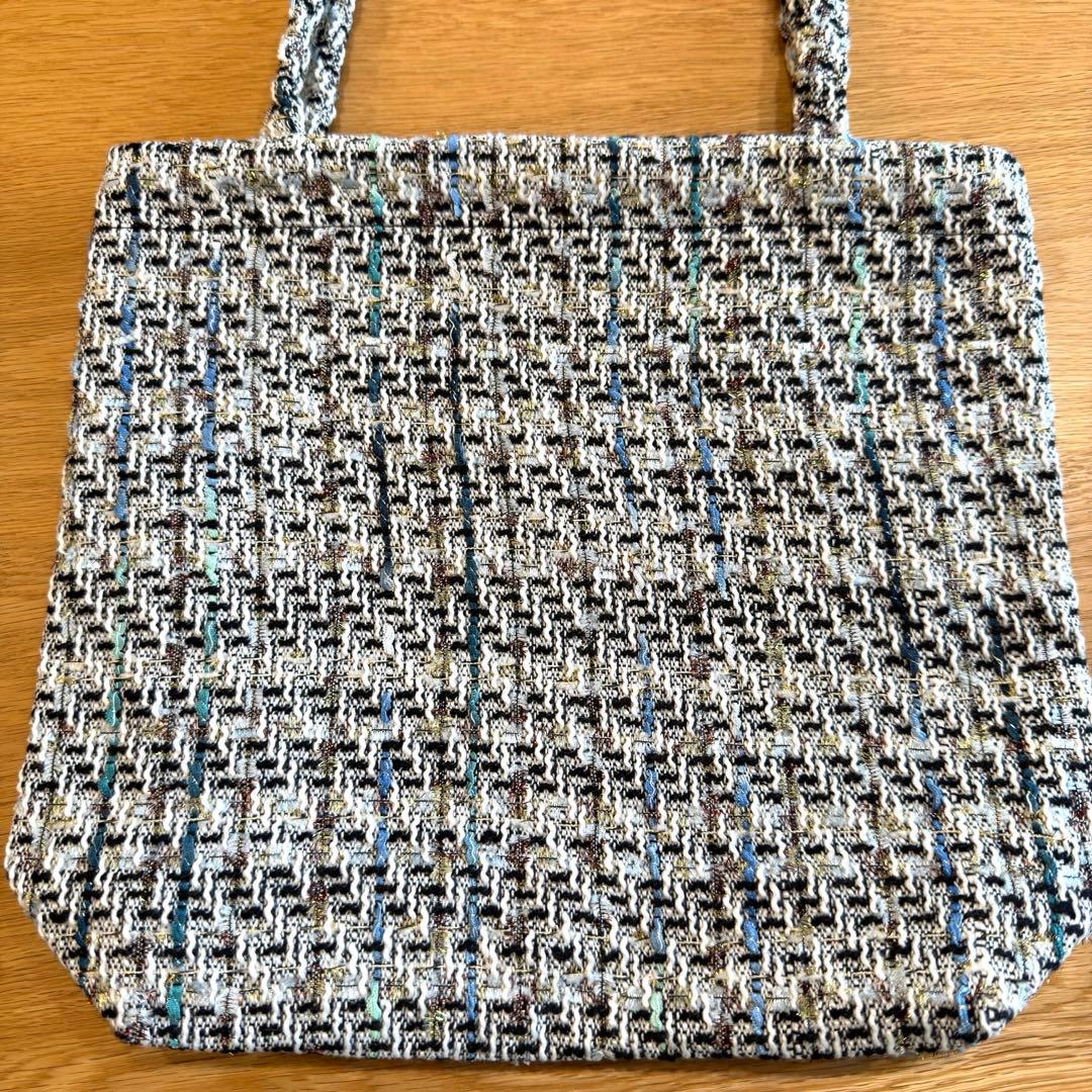 CHANEL ツイード トートバッグ スパンコール ノベルティ新品 - メルカリ