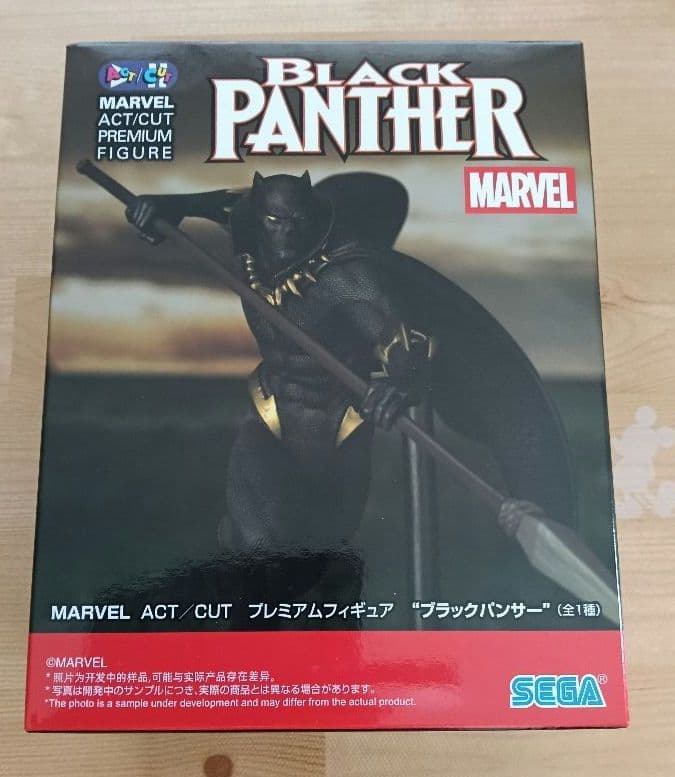 MARVEL ACT/CUT プレミアムフィギュア ブラックパンサー - メルカリ