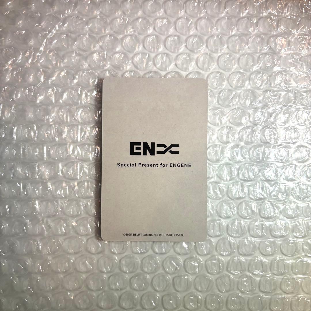 ENHYPEN ヒスン FC アンケート トレカ 2025