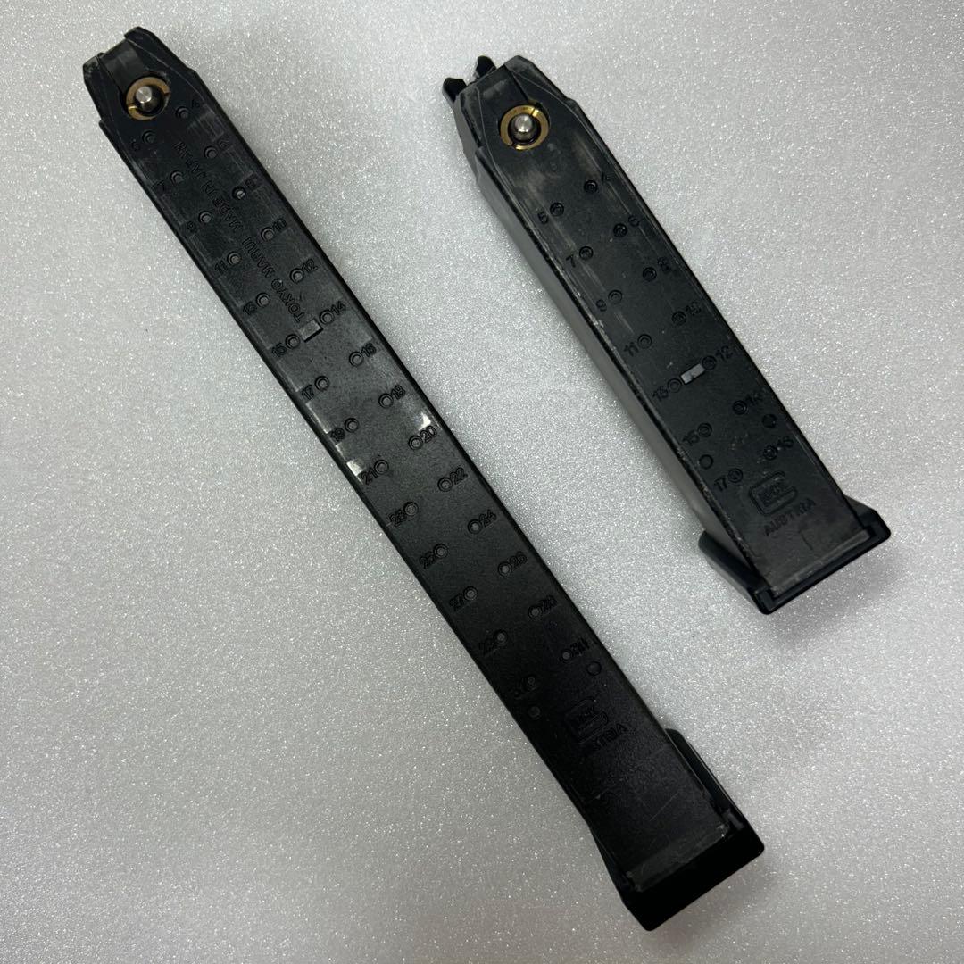 ピ*玉様 東京マルイ GLOCK 18C ガスブローバック ロングマガジン等付属