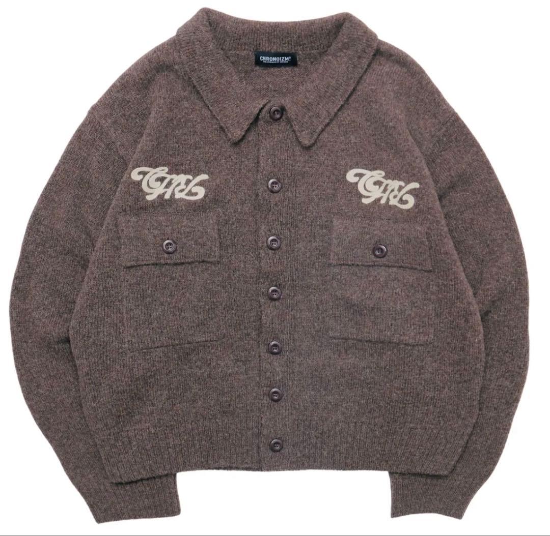 CHRONOIZM クロノイズム COLLEGE KNIT XL mm9144-04_1.jpg