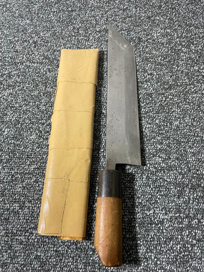 日本製 出刃包丁 木製ハンドル