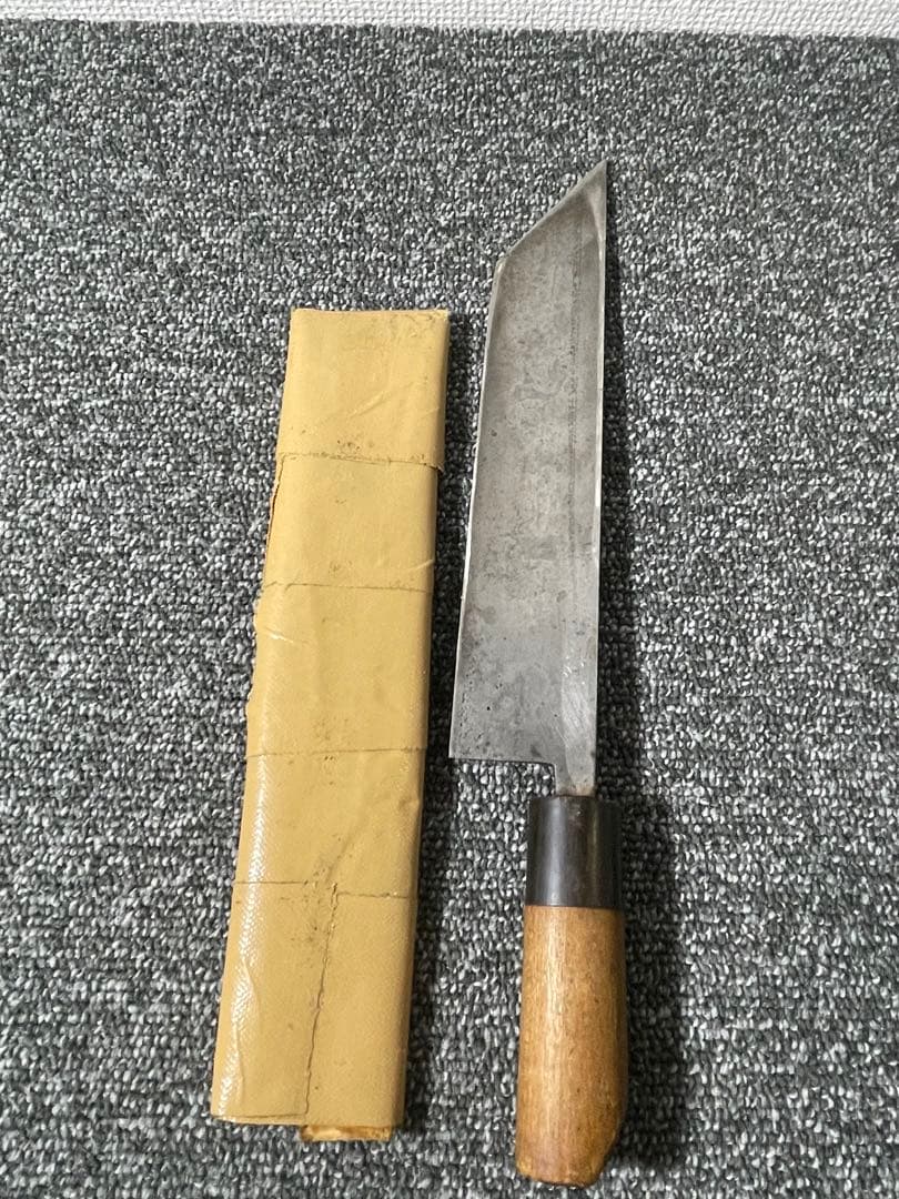 日本製 出刃包丁 木製ハンドル