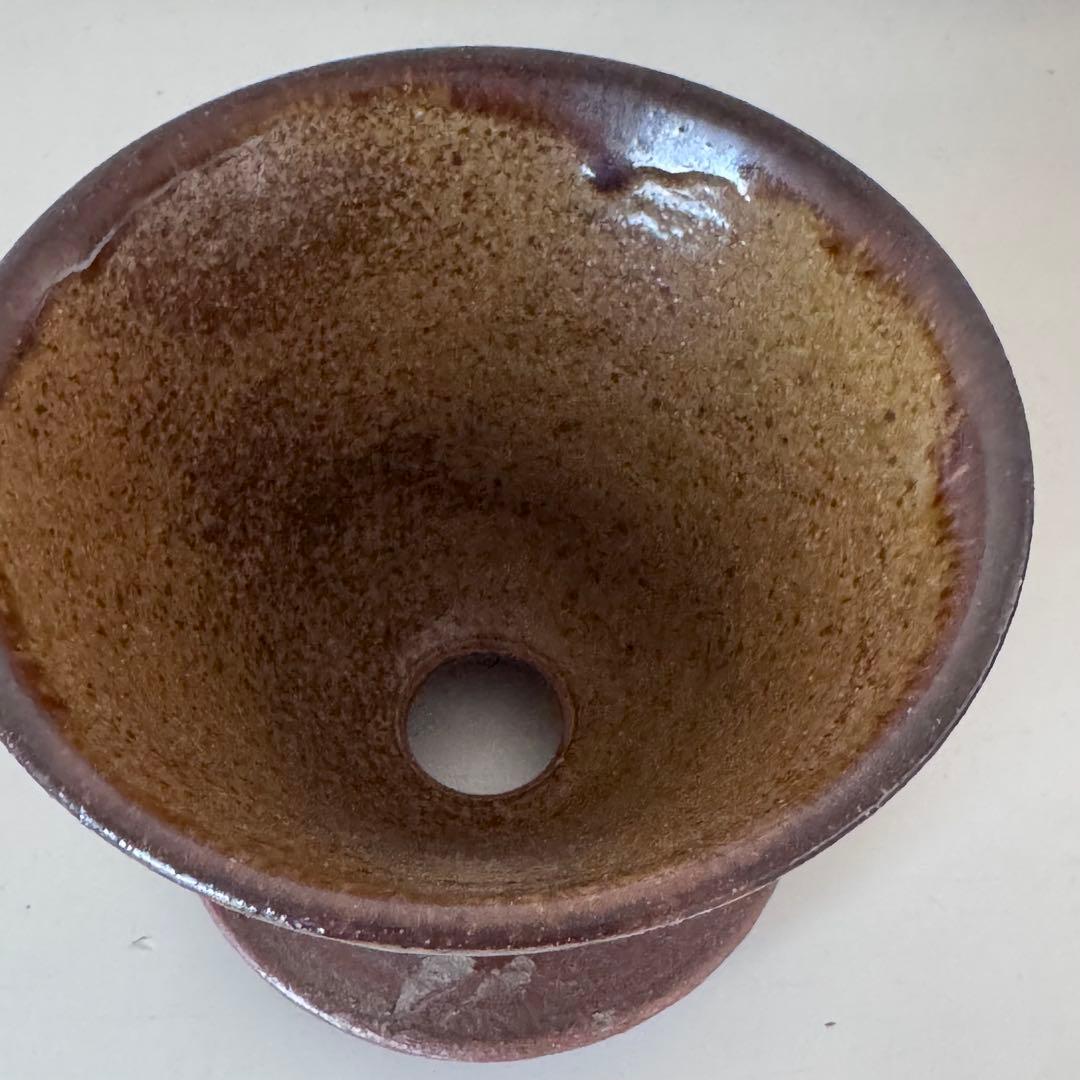 メ*】様 やちむん 工房十鶴 コーヒー豆柄 ドリッパー 円錐形 - メルカリ