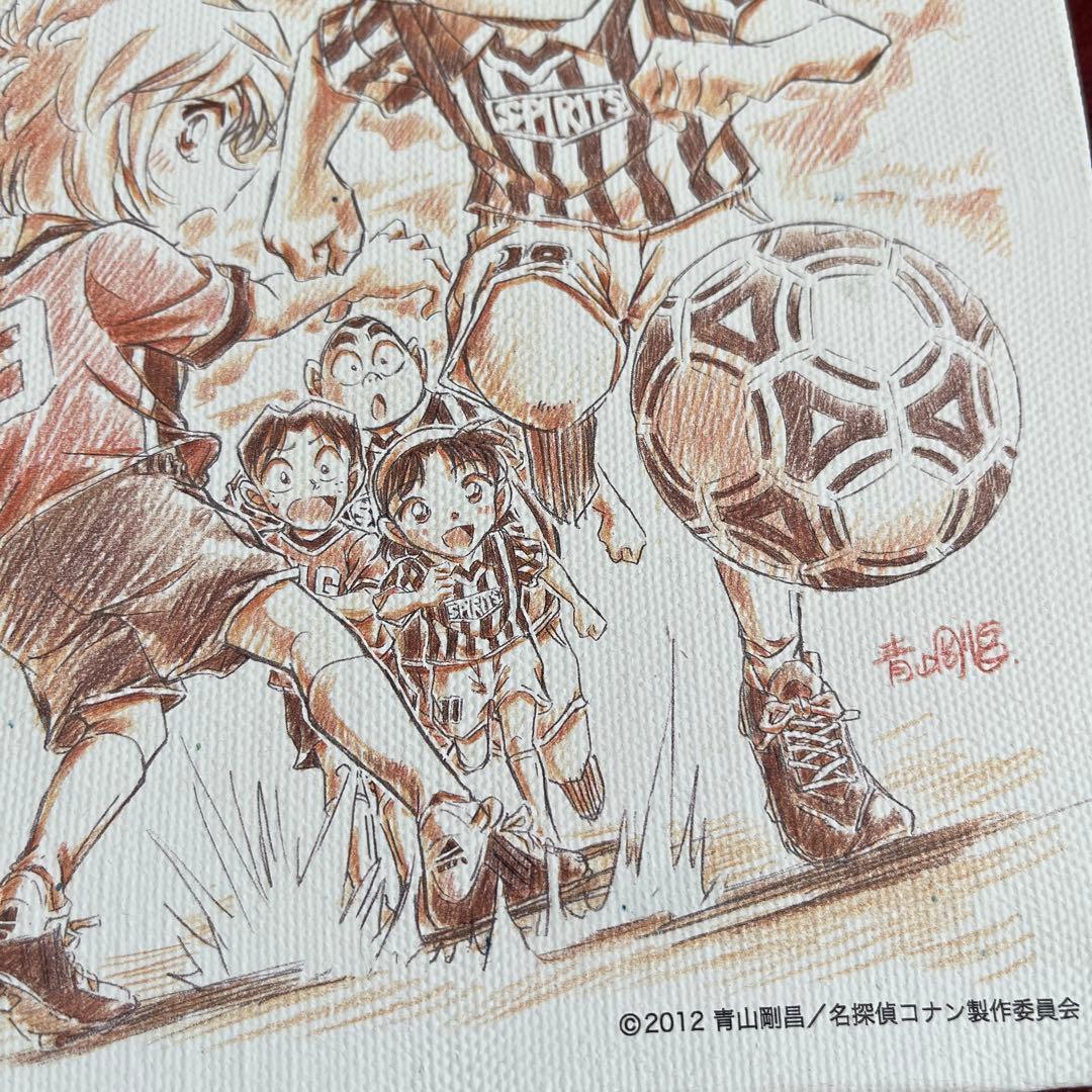 名探偵コナン 11人目のストライカー キャンバス アート 青山剛昌 灰原
