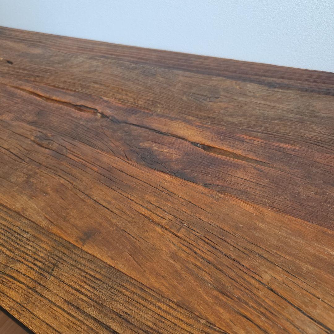 【美品】センターテーブル 無垢材 アイアン脚 TIMLESS COMFORT