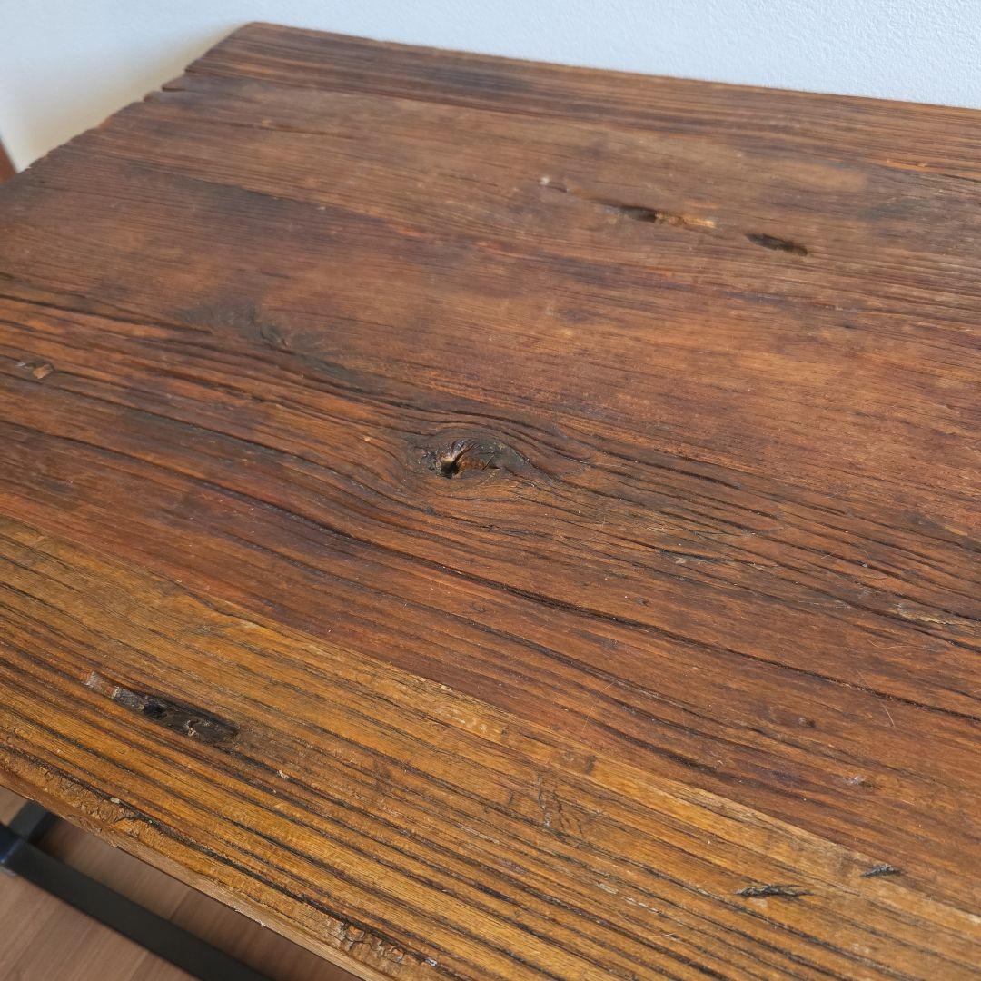 【美品】センターテーブル 無垢材 アイアン脚 TIMLESS COMFORT